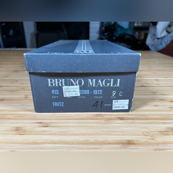 Vintage Bruno Magli Blue Snakeskin Print Peep Toe Size 9 - Picture 11 of 14